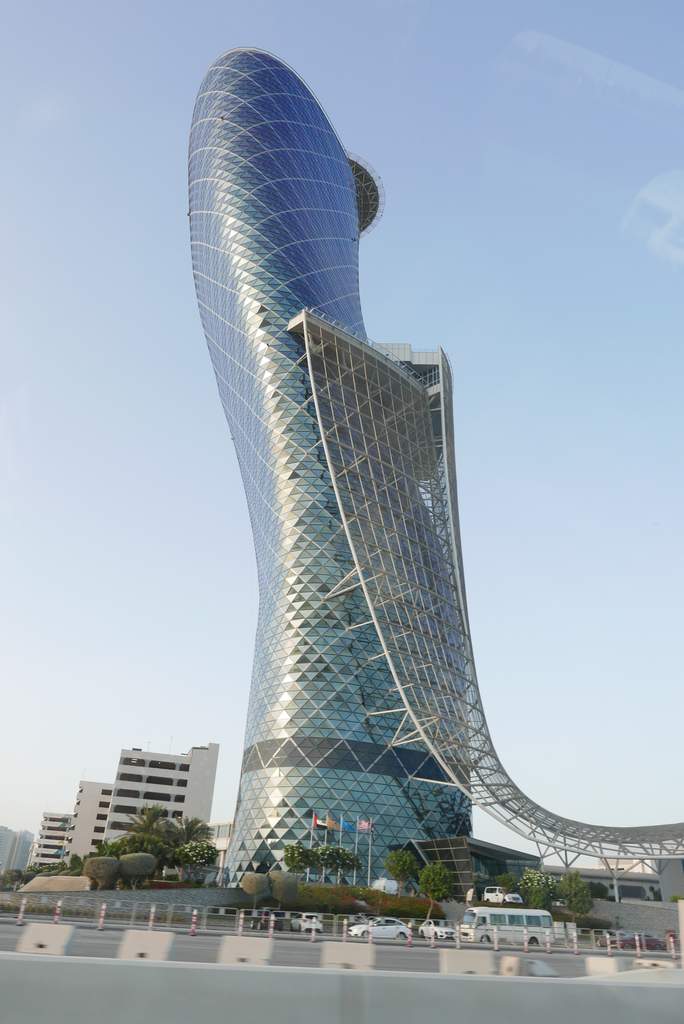 abudhabi leaning tower
