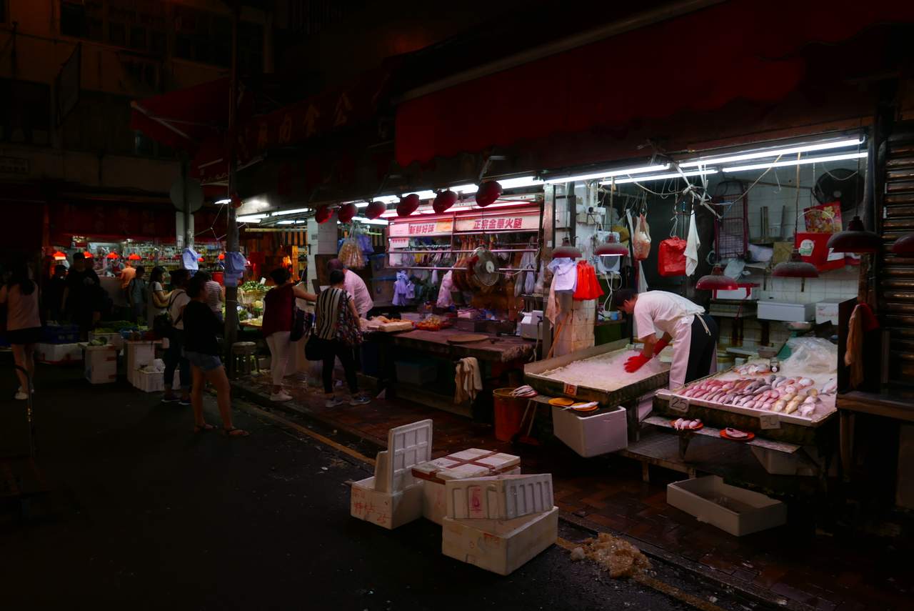 hk market fish
