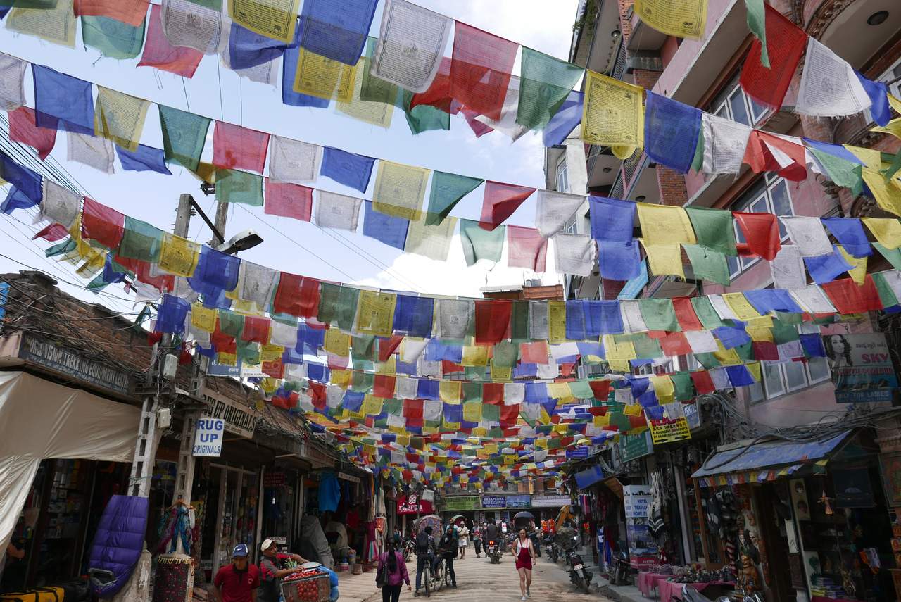 thamel prayer flags